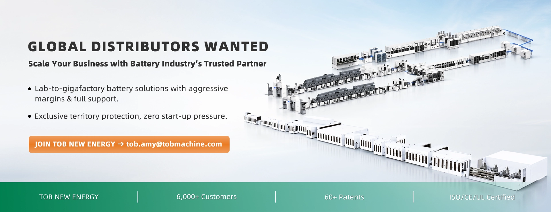 Global Distributors Wanted - Scale Your Business with Battery Industry's Trusted Partner