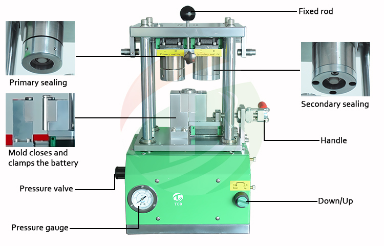 battery sealing machine