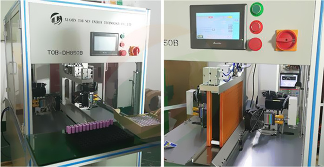 battery automatic spot welding machine