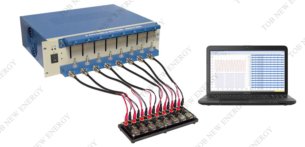 8-Kanal-Batterieanalysator