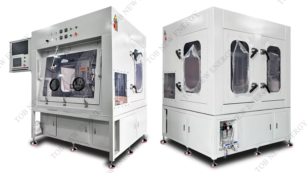 Semi-Auto Electrolyte Filling Machine with Glove Box Semi-Auto Electrolyte Filling Machine with Glove Box