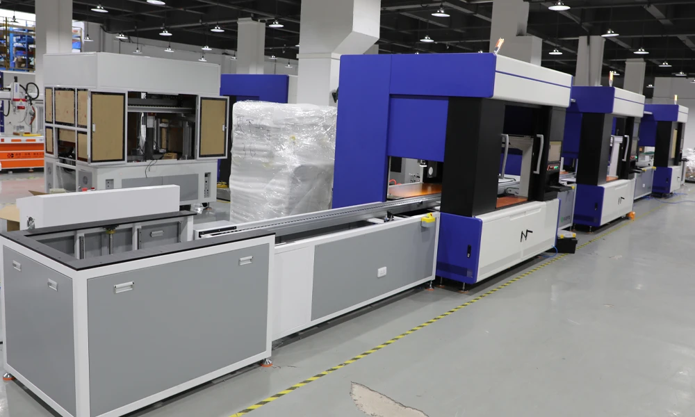 TOB battery equipment in the factory