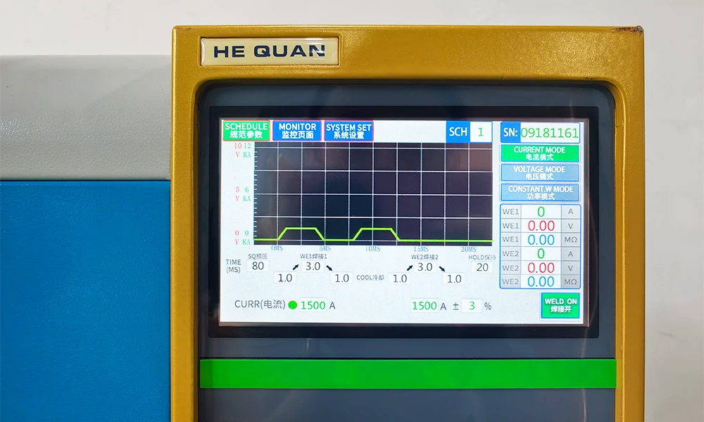 TOB-550D-10000A Electric Intelligent Transistor Series Resistance Spot Welder with DSP Control