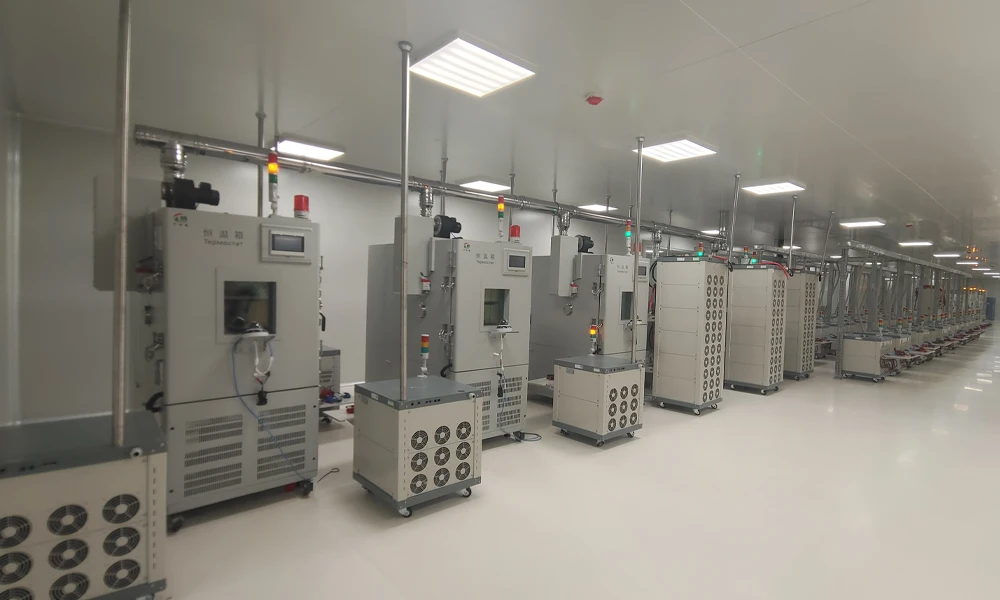 TOB quality control and battery testing center TOB quality control and battery testing center