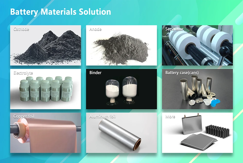 TOB NEW ENERGY battery materials