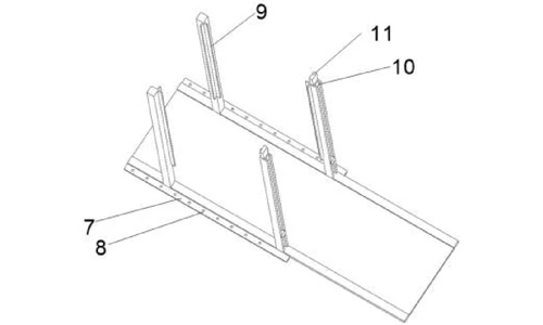 CN215549102U Figure 2 - structure of the track plate