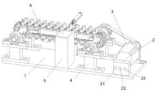 CN215587201U Figure 1 - first perspective view of the inline sorter