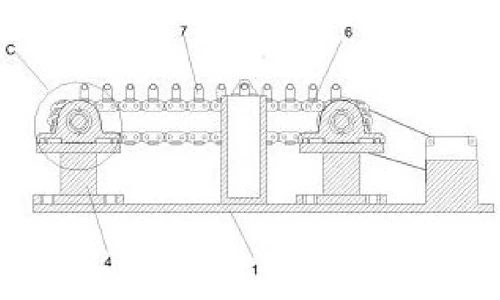 CN215587201U Figure 4 - overall cross-section of the sorter