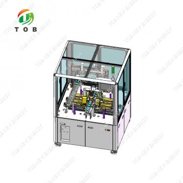 Halbautomatische Batteriezellen-Flachmaschine