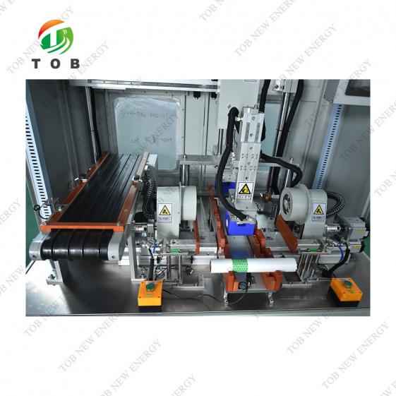 Tabless Battery Jelly Roll Flattening Machine