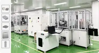 Batterie-Produktionslinie