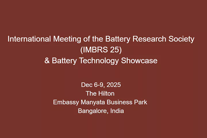 Internationale Tagung der Battery Research Society (IMBRS 25)