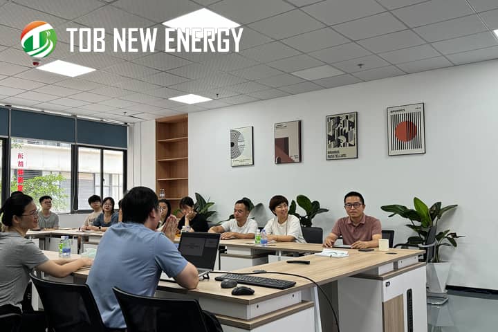 TOB NEW ENERGY ERP-Managementsystem – Projektstartbesprechung
