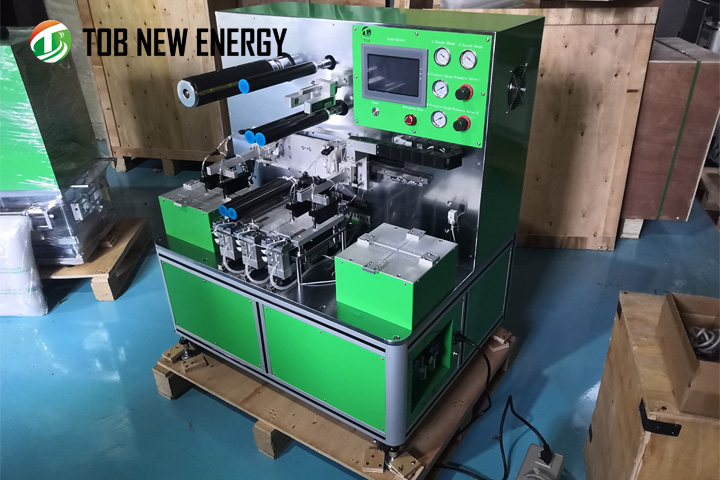  TOB neue Energie neues Design Semi-Auto Batteriestapelmaschine