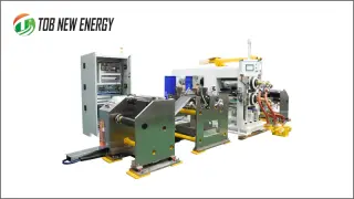 Batterieelektroden-Walzpressmaschine